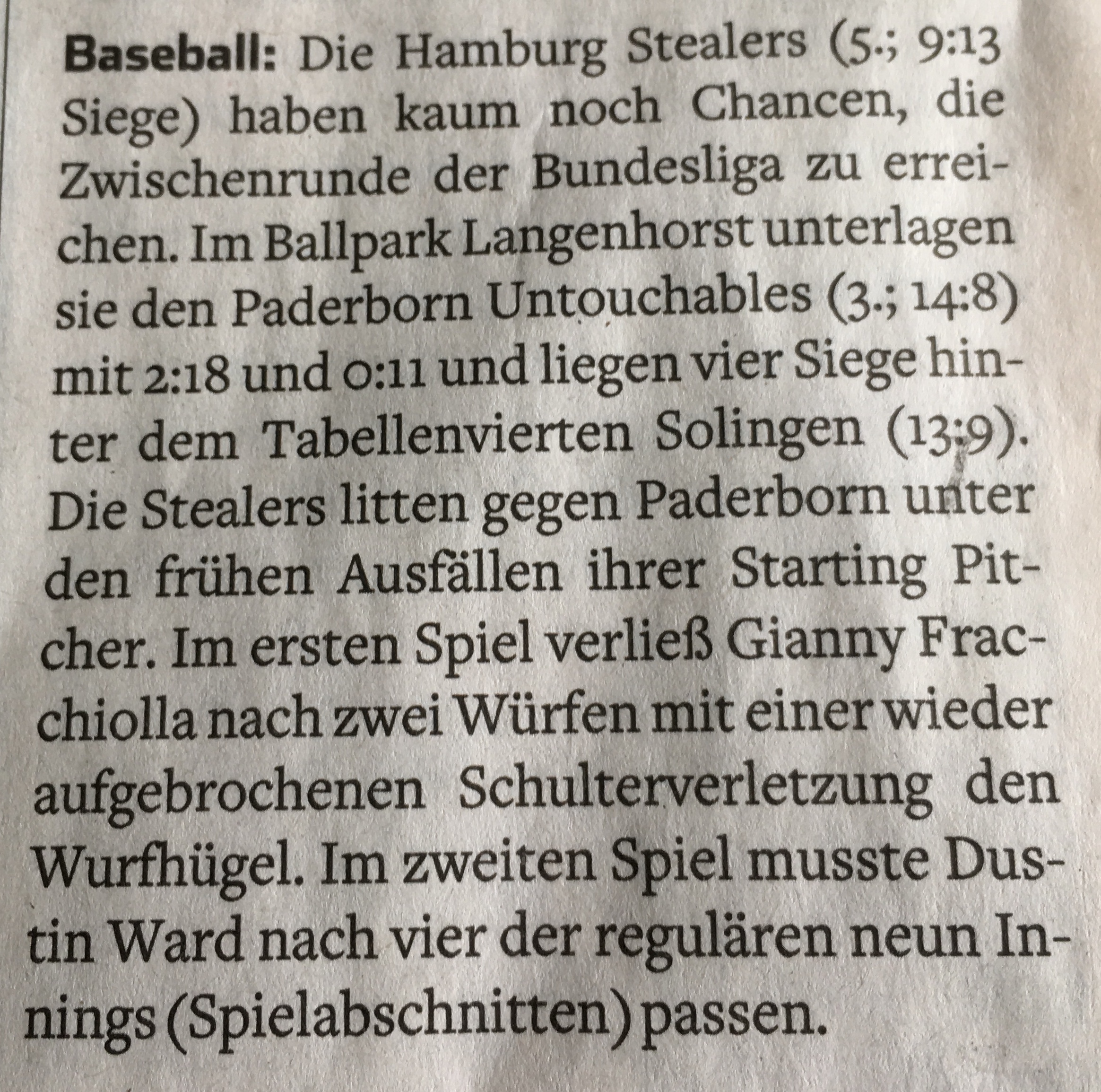 Hamburger Abendblatt, 11.6.2018