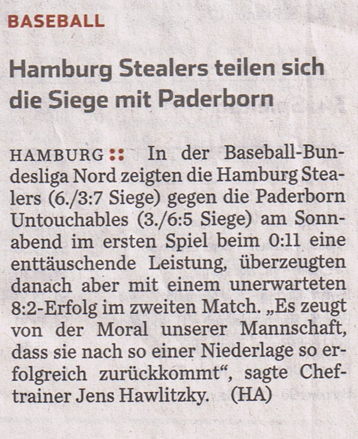 Hamburger Abendblatt, 18.5.2015