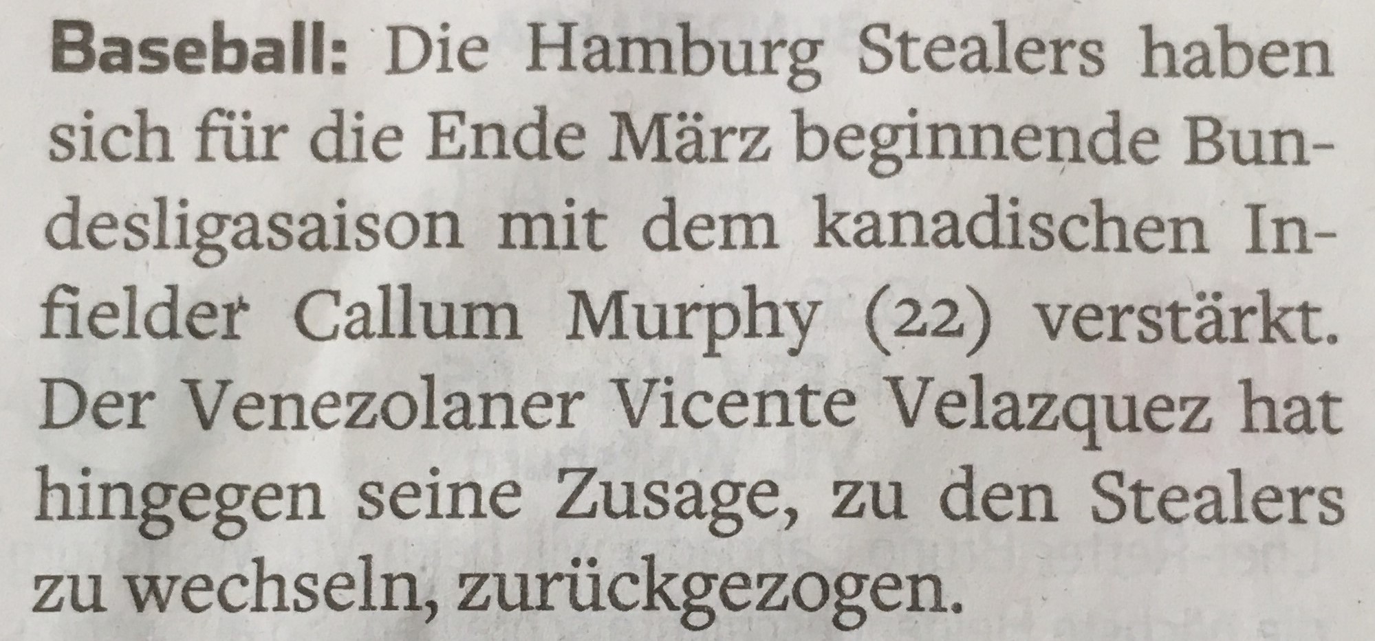 Hamburger Abendblatt 23.2.2018 Callum Murphy
