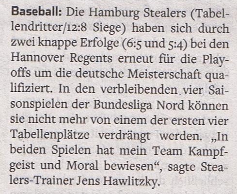 Hamburger Abendblatt, 27.6.2016