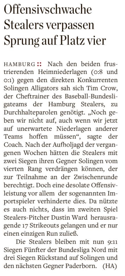 Hamburger Abendblatt, 4.6.2018