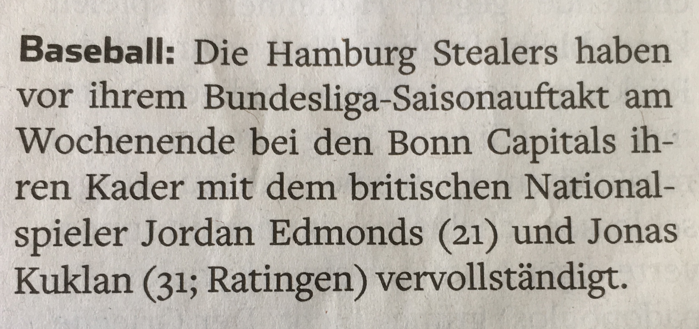 Hamburger Abendblatt, 6.4.2017