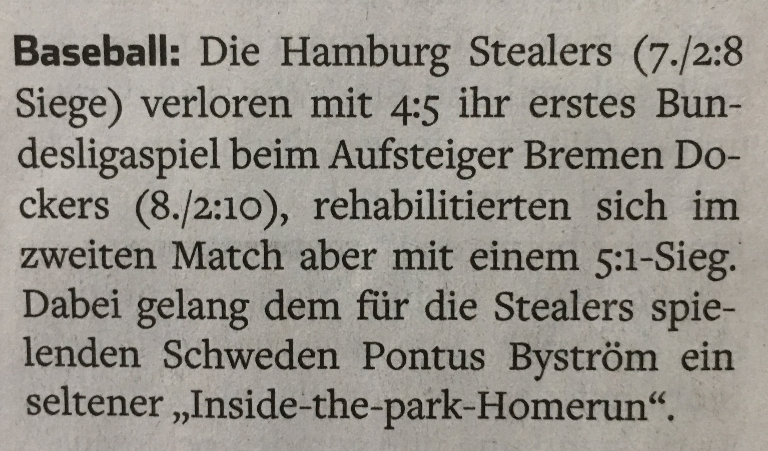 Hamburger Abendblatt, 7.5.2018