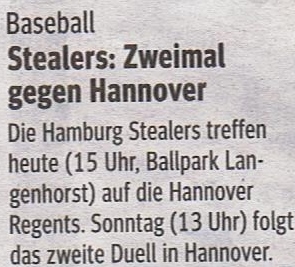 Hamburger MOrgenpost 23.4.2016 Baseball 001