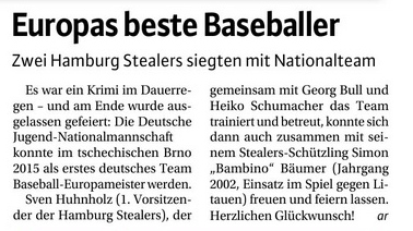 Niendorfer Wochenblatt, 29.7.2015