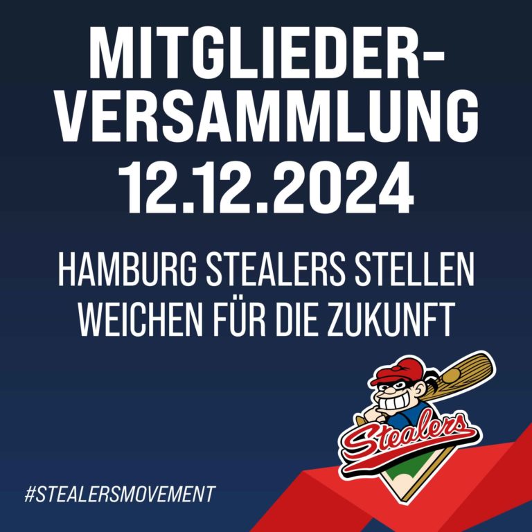 Mitgliederversammlung 2024: Hamburg Stealers stellen Weichen für die Zukunft