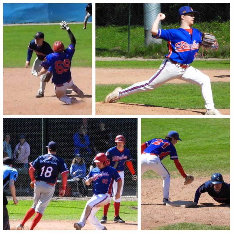 Spannender Baseball-Doubleheader im Jackie Robinson Ballpark