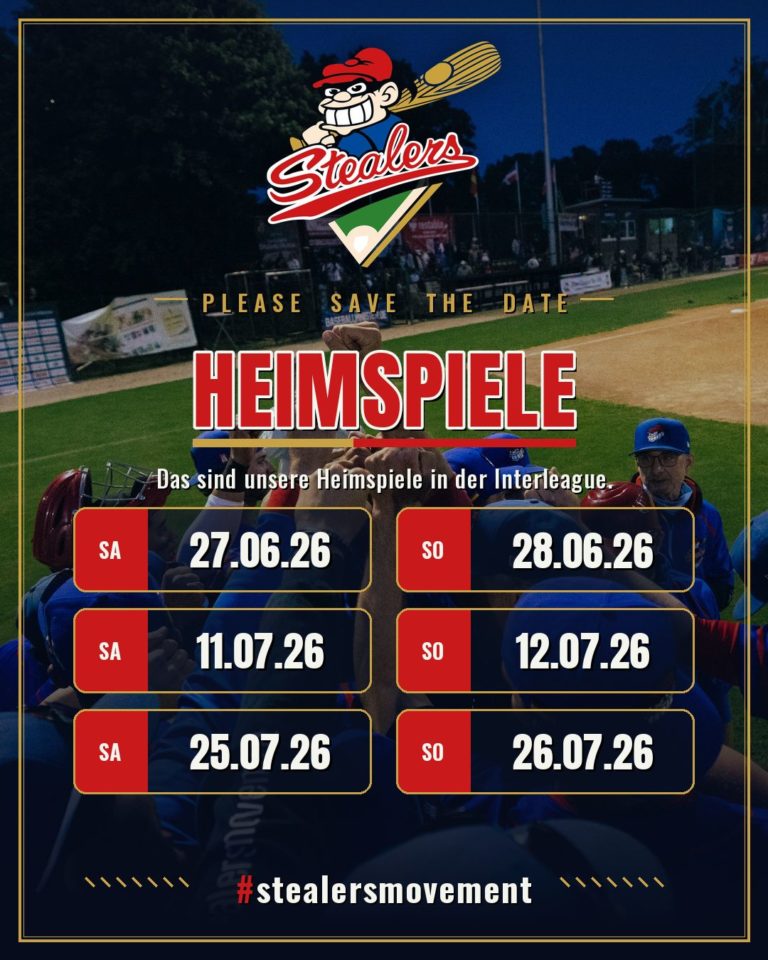 Hamburg Stealers sichern Platz 3 – Interleague und Playoffs erreicht!